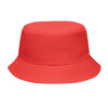 Cappello da pescatore con logo rosso