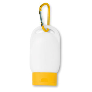 Crema solare personalizzata giallo Crema solare personalizzata giallo