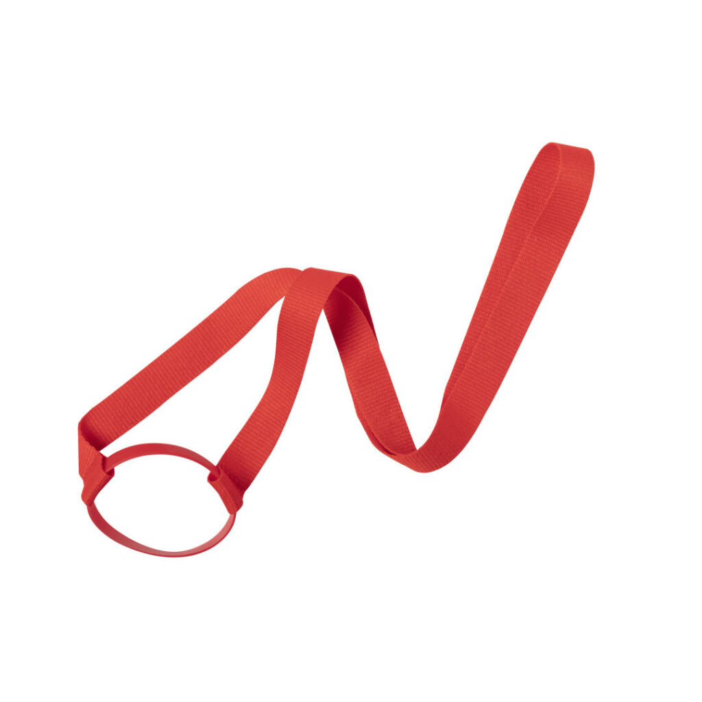 Lanyard Portabicchiere da Collo rosso