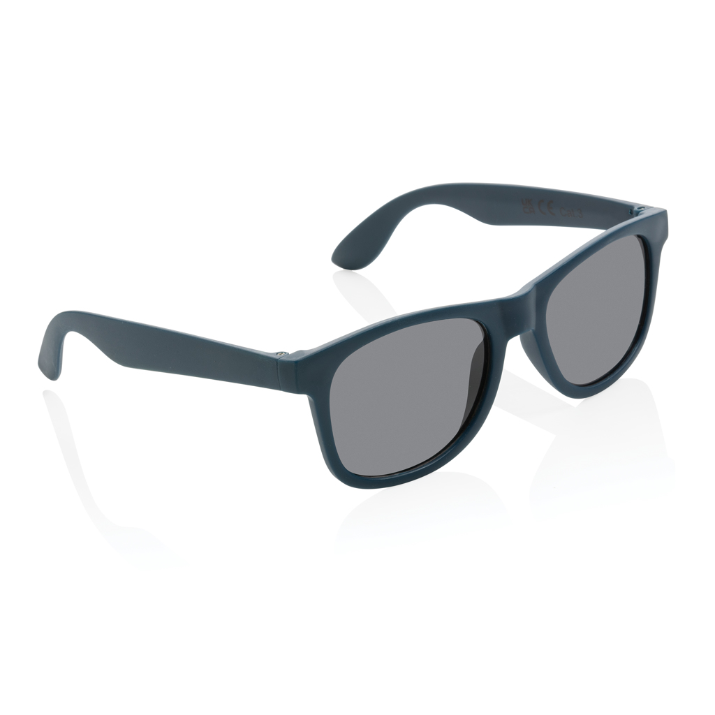 Occhiali da sole personalizzati in plastica riciclata navy Occhiali da sole personalizzati in plastica riciclata navy