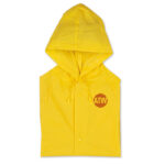 Poncho impermeabile con logo