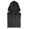 Poncho impermeabile con logo nero