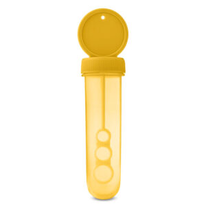 Stick bolle di sapone con logo giallo Stick bolle di sapone con logo giallo
