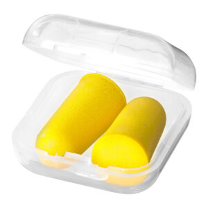 Tappi per le orecchie personalizzati giallo
