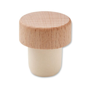 Tappo in legno per bottiglie con logo