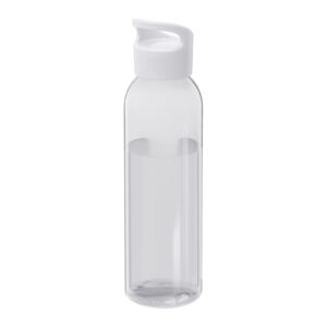 Bottiglia Sportiva Personalizzata in Plastica Riciclata bianca