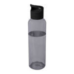 bottiglia Sportiva Personalizzata in Plastica Riciclata nera