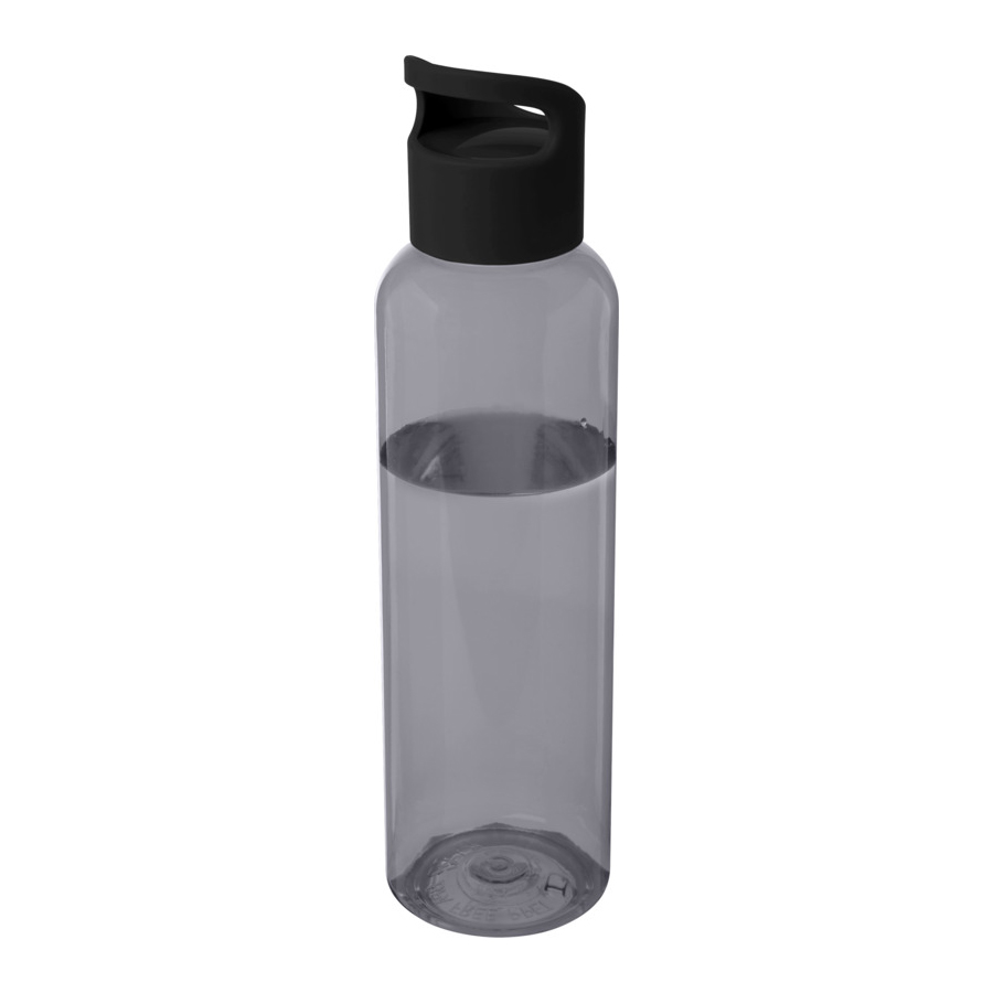 bottiglia Sportiva Personalizzata in Plastica Riciclata nera