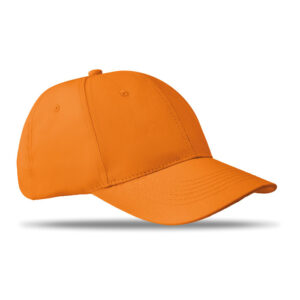 Cappellino 6 Pannelli Personalizzato arancione Cappellino 6 Pannelli Personalizzato arancione