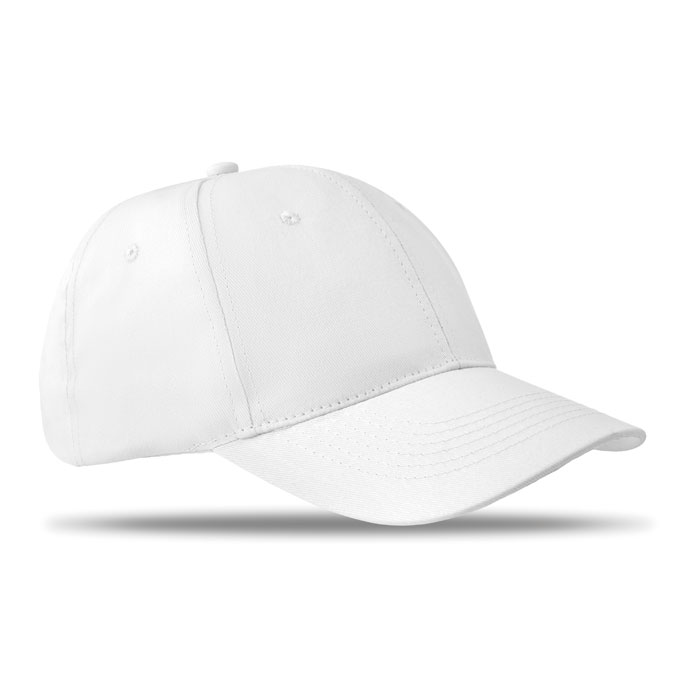Cappellino 6 Pannelli Personalizzato bianco Cappellino 6 Pannelli Personalizzato bianco