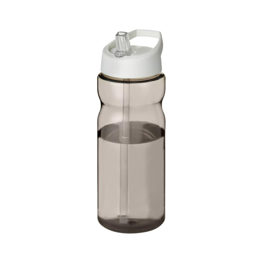 H2o antracite bianco Borraccia Sportiva con Cannuccia H2O Active® antracite bianco