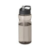 Borraccia Sportiva con Cannuccia H2O Active® antracite nero