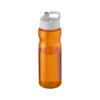Borraccia Sportiva con Cannuccia H2O Active® arancione bianco