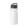 Borraccia Sportiva con Cannuccia H2O Active® bianco nero