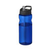 Borraccia Sportiva con Cannuccia H2O Active® blu nero