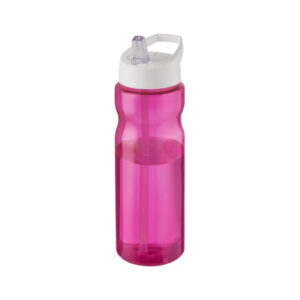 H2o magenta bianco Borraccia Sportiva con Cannuccia H2O Active® magenta bianco