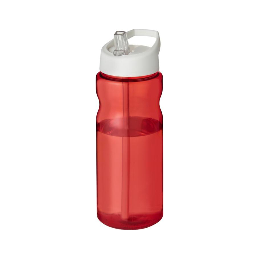 H2o rosso bianco Borraccia Sportiva con Cannuccia H2O Active® rosso bianco