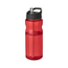 Borraccia Sportiva con Cannuccia H2O Active® rosso nero