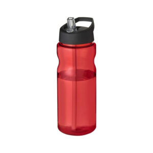 H2o rosso nero Borraccia Sportiva con Cannuccia H2O Active® rosso nero
