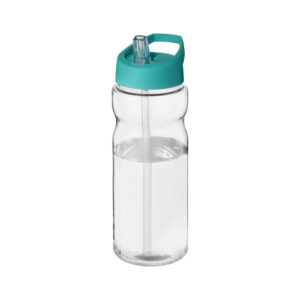 H2o trasparente azzurro Borraccia Sportiva con Cannuccia H2O Active® trasparente azzurro
