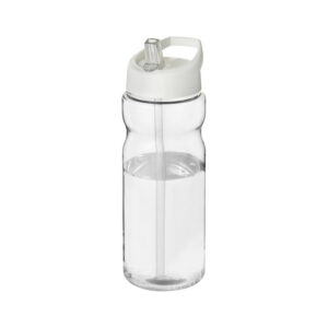H2o trasparente bianco Borraccia Sportiva con Cannuccia H2O Active® trasparente bianco