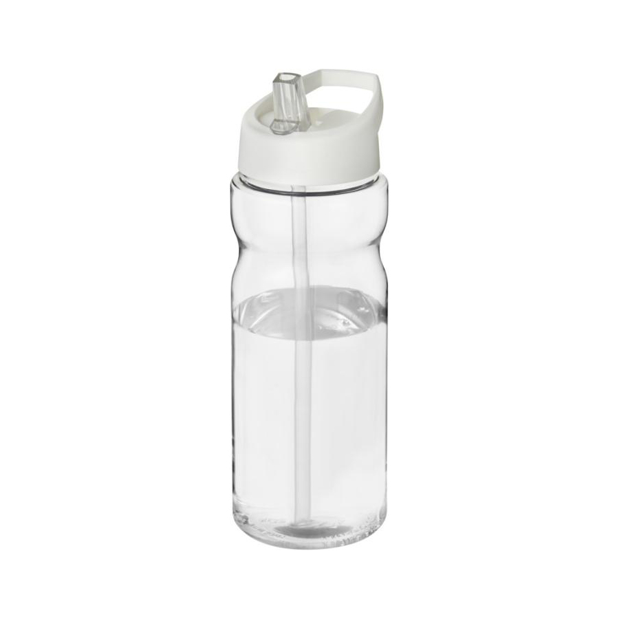 H2o trasparente bianco Borraccia Sportiva con Cannuccia H2O Active® trasparente bianco