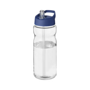 H2o trasparente blu Borraccia Sportiva con Cannuccia H2O Active® trasparente blu