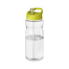Borraccia Sportiva con Cannuccia H2O Active® trasparente lime
