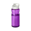 Borraccia Sportiva con Cannuccia H2O Active® viola bianco