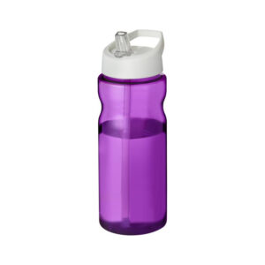 H2o viola bianco Borraccia Sportiva con Cannuccia H2O Active® viola bianco