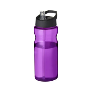 H2o viola nero Borraccia Sportiva con Cannuccia H2O Active® viola nero