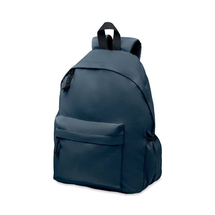 Zaino RPET con Scomparto per Bottiglie blu Zaino RPET con Scomparto per Bottiglie blu