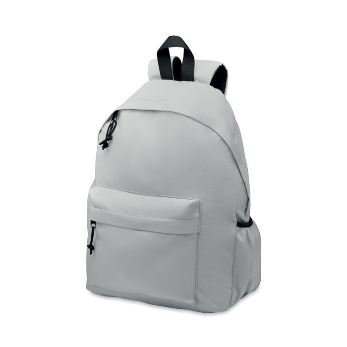 Zaino RPET con Scomparto per Bottiglie grigio Zaino RPET con Scomparto per Bottiglie grigio