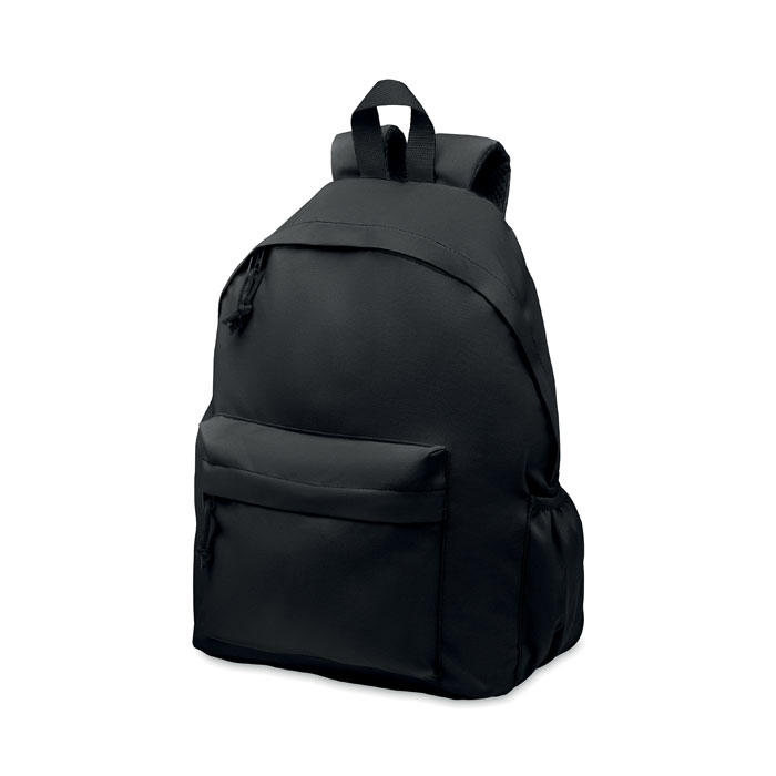 Zaino RPET con Scomparto per Bottiglie nero Zaino RPET con Scomparto per Bottiglie nero