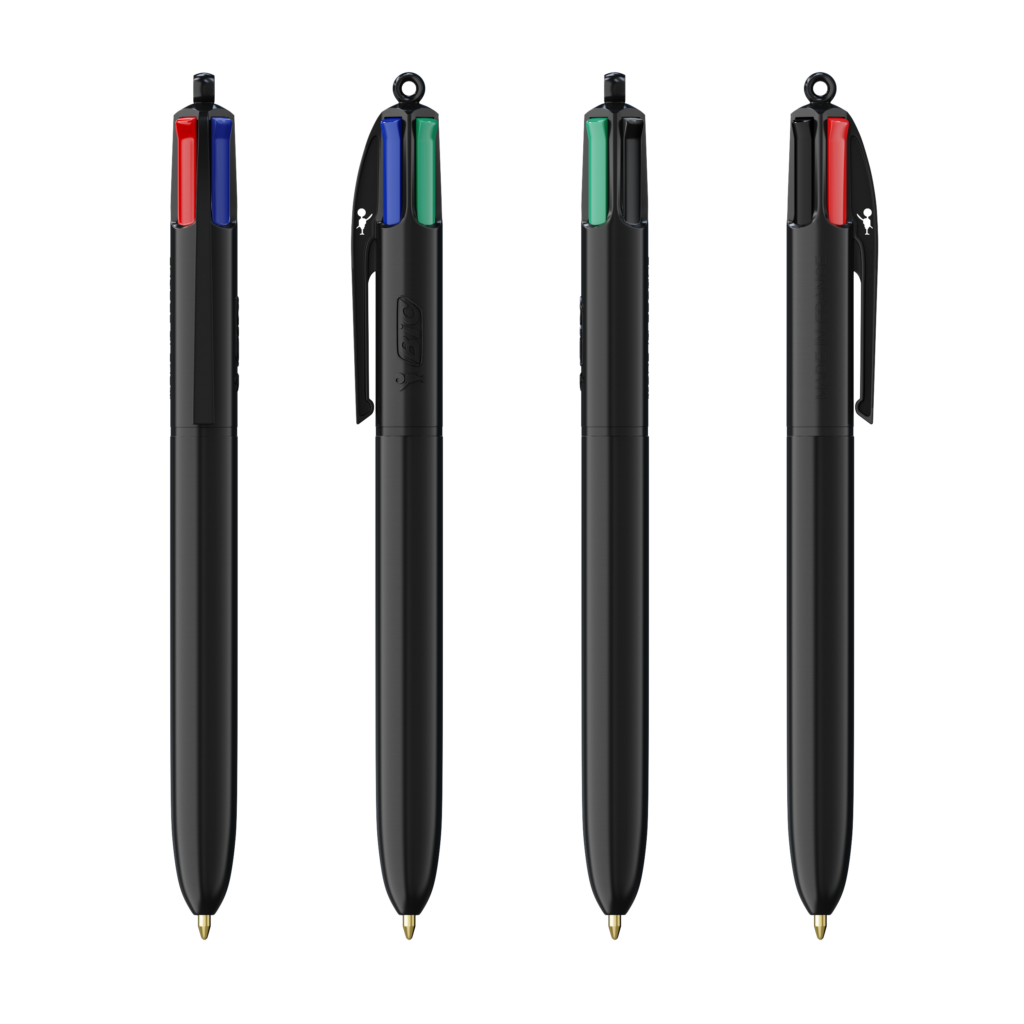 250 Penne BIC® 4 colori nera