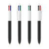 250 Penne BIC® 4 colori nera:bianca