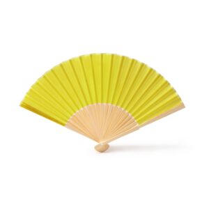 Ventagli Personalizzati in Bambù giallo Ventagli Personalizzati in Bambù giallo