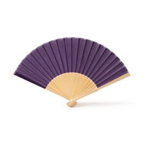Ventagli Personalizzati in Bambù viola