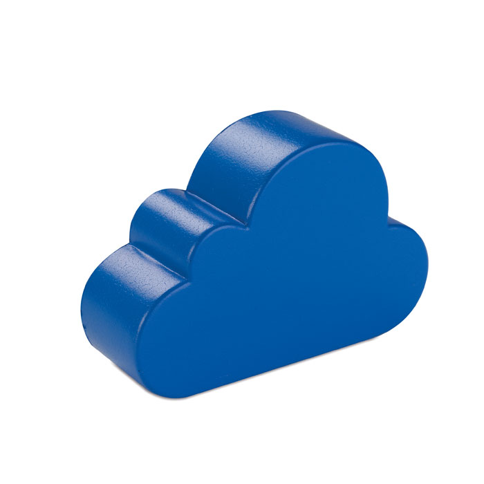 Antistress Nuvola Personalizzabile con Logo blu Antistress Nuvola Personalizzabile con Logo blu