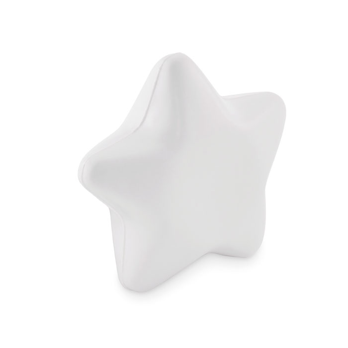 Antistress Stella Personalizzato con Logo bianco Antistress Stella Personalizzato con Logo bianco