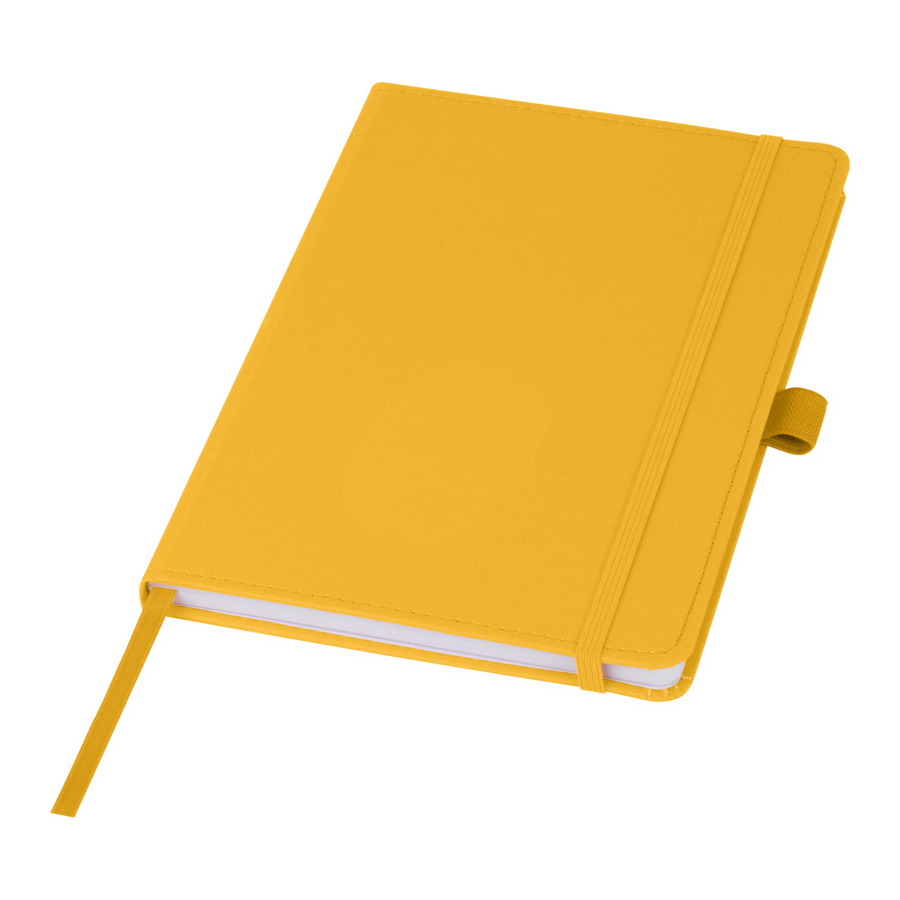 Blocco Note Personalizzato in Plastica Marina Riciclata giallo Blocco Note Personalizzato in Plastica Marina Riciclata giallo