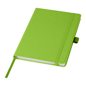 Blocco Note Personalizzato in Plastica Marina Riciclata lime Blocco Note Personalizzato in Plastica Marina Riciclata lime