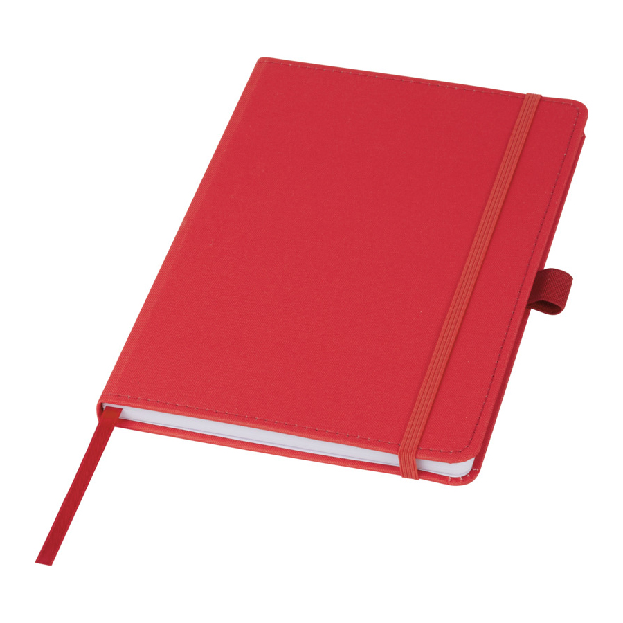 Blocco Note Personalizzato in Plastica Marina Riciclata rosso Blocco Note Personalizzato in Plastica Marina Riciclata rosso