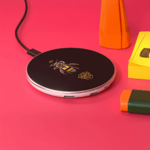 Caricatore Wireless Multiporta con Logo ambiant1