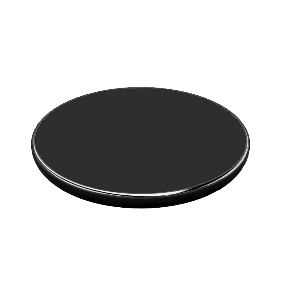 Caricatore Wireless Multiporta con Logo nero