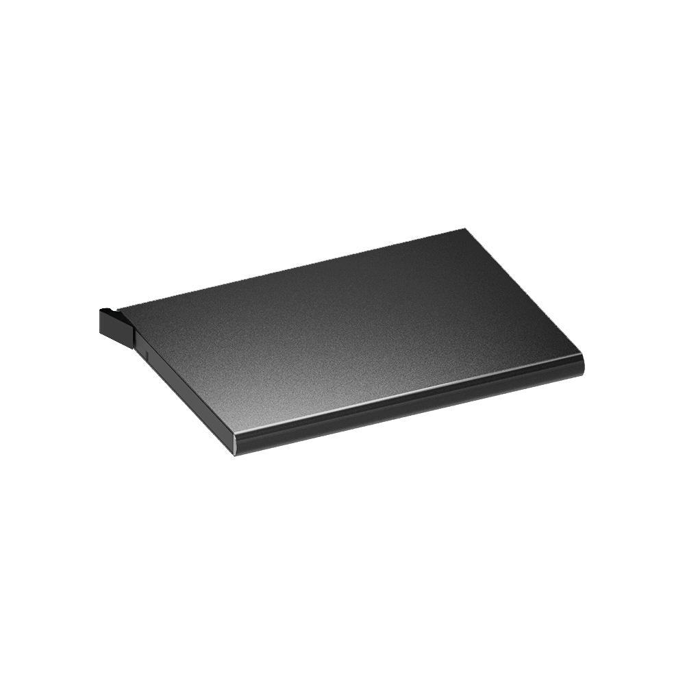 Porta carte RFID in Metallo nero Porta carte RFID in Metallo nero