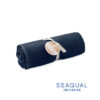 Telo in Spugna SEAQUAL® con Logo blu