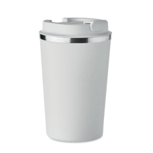 Bicchiere Termico a Doppio Strato 350 ml bianco Bicchiere Termico a Doppio Strato 350 ml bianco