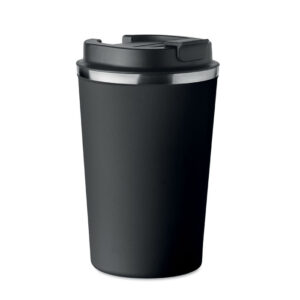 Bicchiere Termico a Doppio Strato 350 ml nero Bicchiere Termico a Doppio Strato 350 ml nero