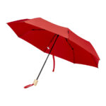 Ombrello Pieghevole in RPET Antivento rosso
